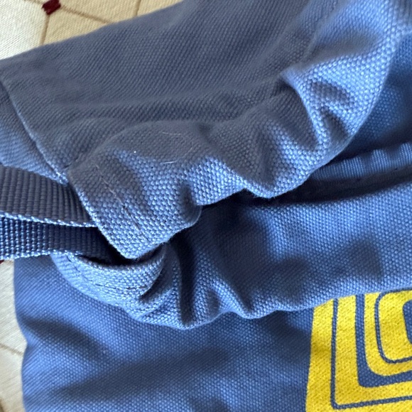 Blue Drawstring Backpack - Picture 3 of 5